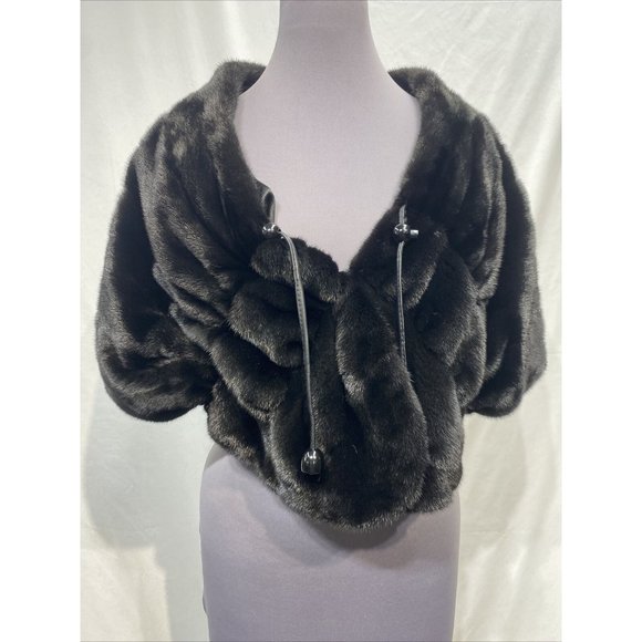 dark ranch mink stole female (67004)